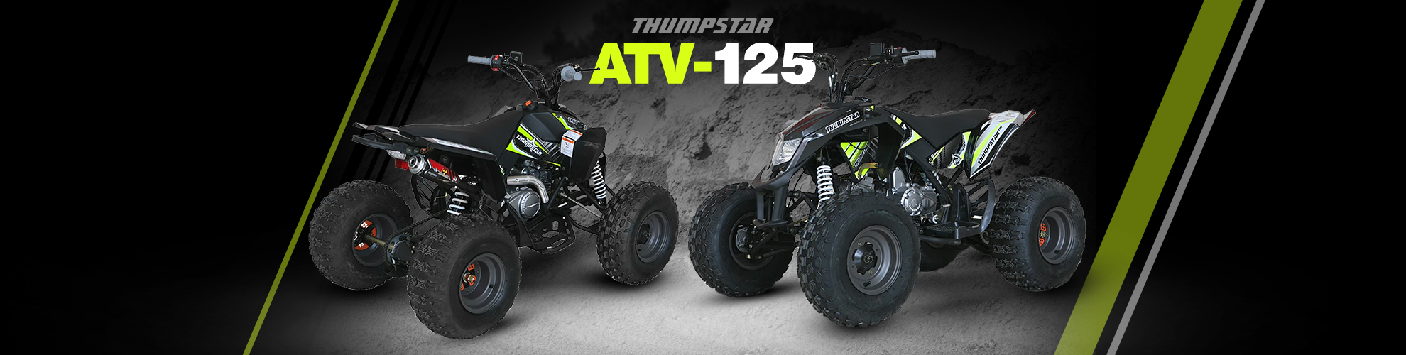 Thumpstar - ATV 125cc Quad Bike Banner for Desktop