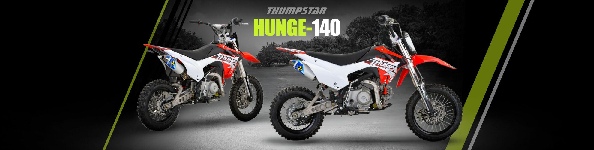 Thumpstar - Hunge 140cc Dirt Bike Banner for Desktop