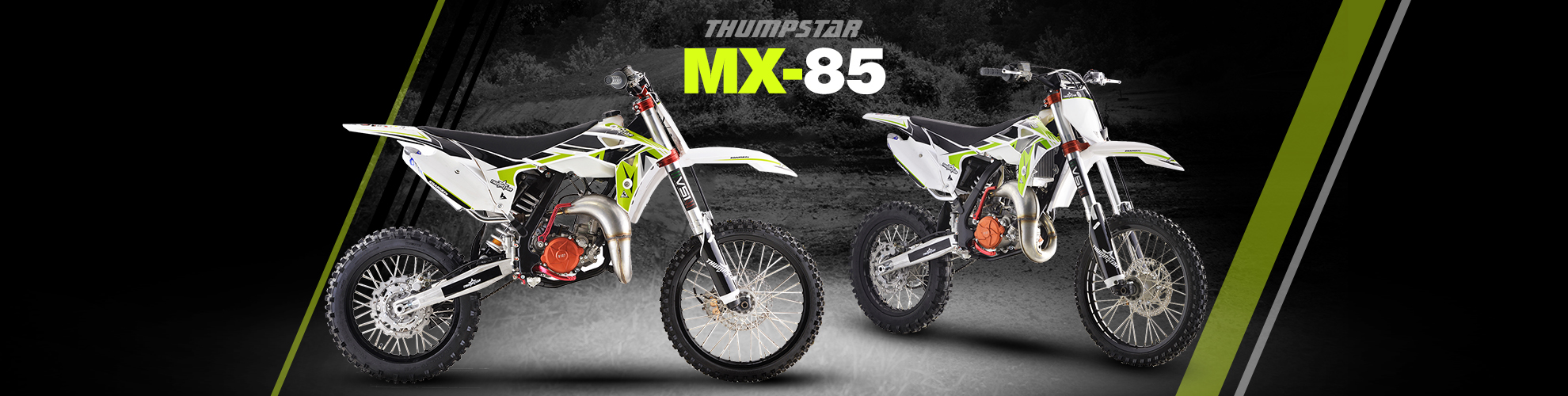Thumpstar - MX85 | 2T | 85cc Dirt Bike Banner for Desktop