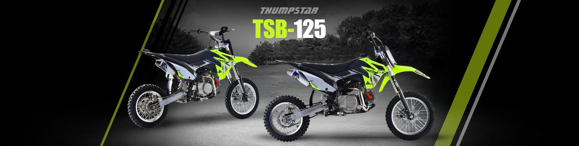 Thumpstar - TSB 125cc Dirt Bike Banner for Desktop