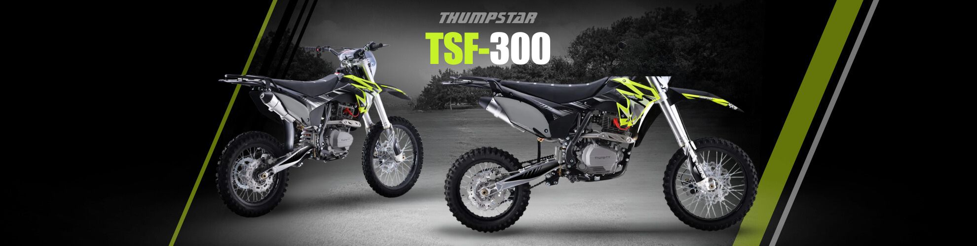 Thumpstar - TSF 300cc X3 Dirt Bike Banner for Desktop