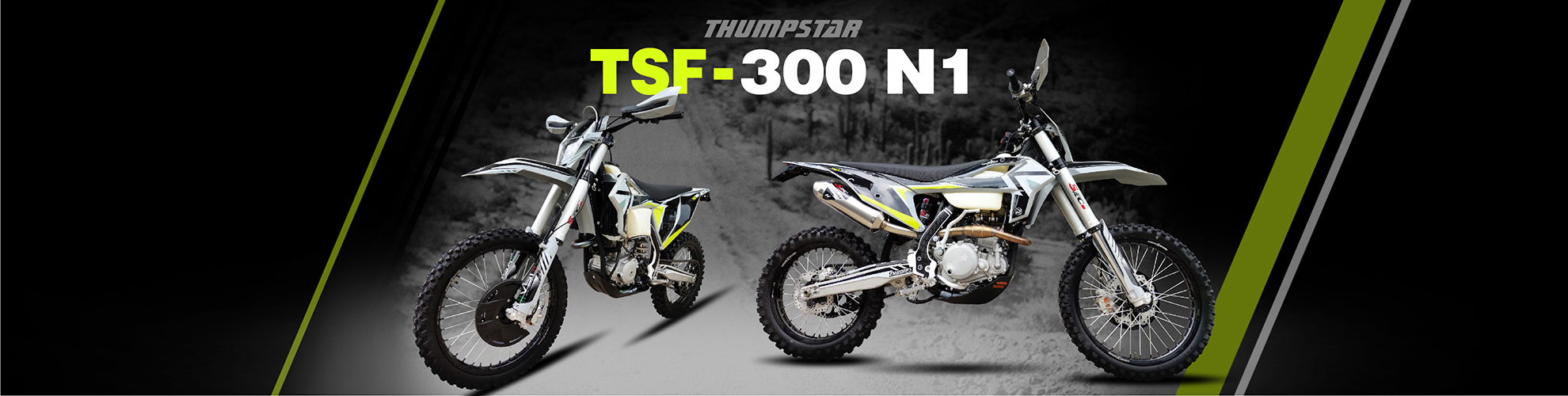 Thumpstar - TSF 300cc I N1 Dirt Bike Banner for Desktop
