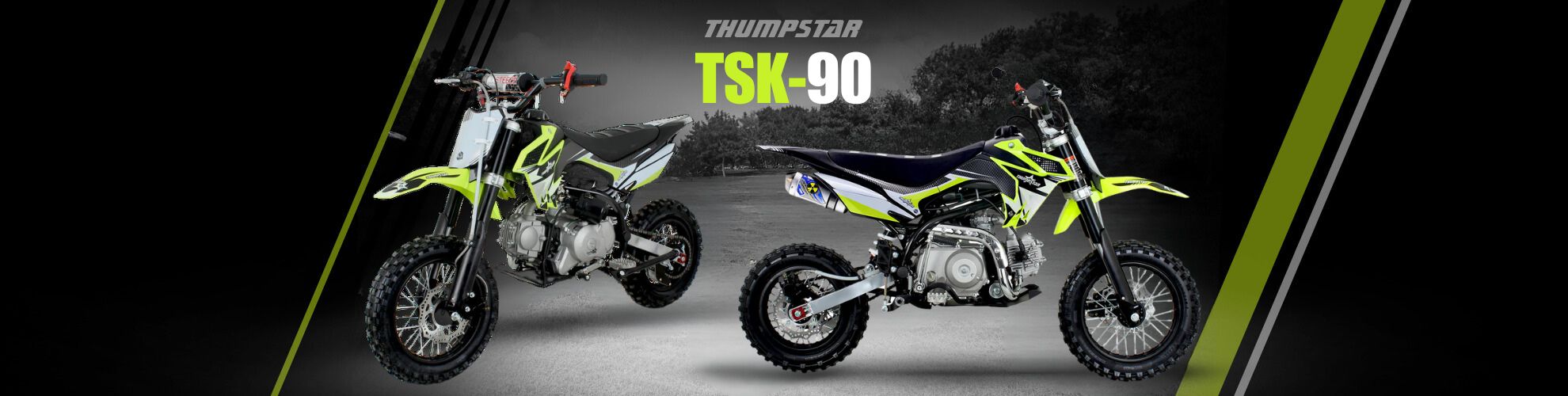 Thumpstar - TSK 90cc Dirt Bike Banner for Desktop