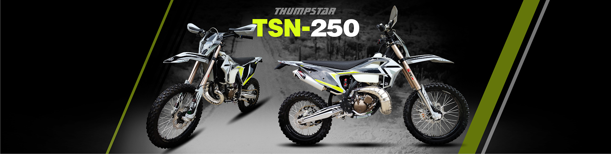 Thumpstar - TS 250cc N2 Dirt Bike Banner for Desktop