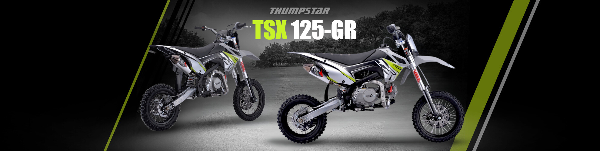 Thumpstar - TSX 125cc GR Dirt Bike Banner for Desktop