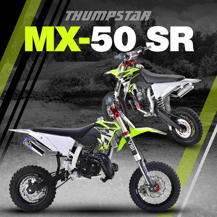 Thumpstar - MX 50cc SR Dirt Bike Banner for Mobile