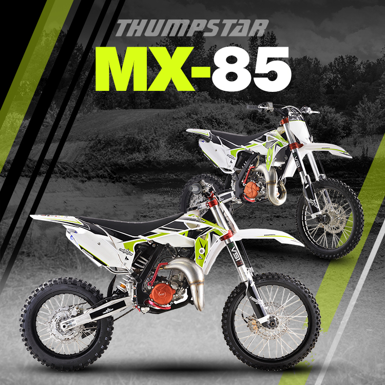 Thumpstar - MX85 | 2T | 85cc Dirt Bike Banner for Mobile