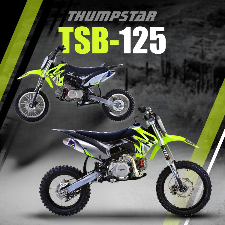 Thumpstar - TSB 125cc Dirt Bike Banner for Mobile