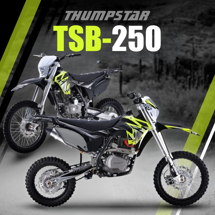 Thumpstar - TSB 250cc Dirt Bike Banner for Mobile
