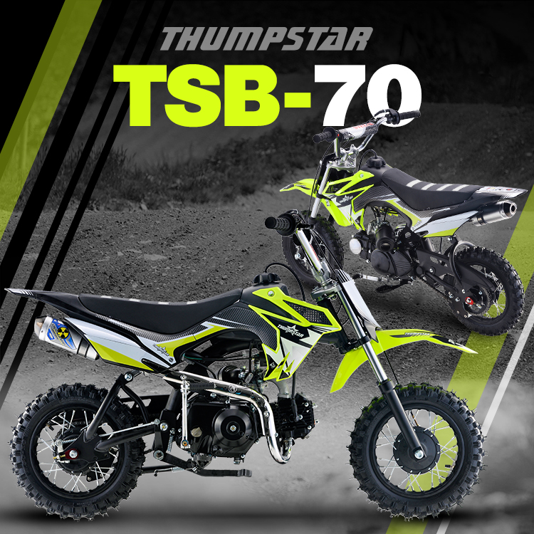 Thumpstar - TSB 70cc Dirt Bike Banner for Mobile