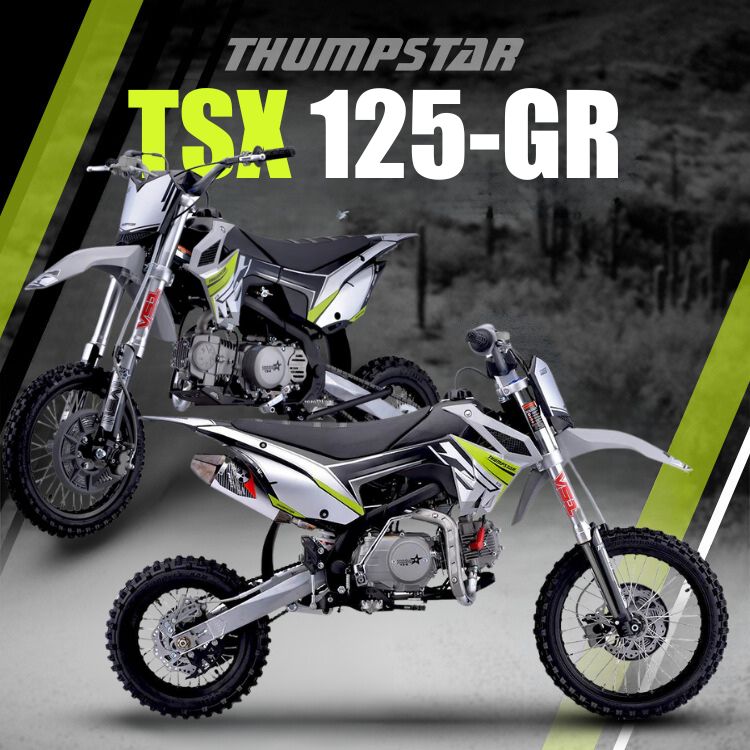 Thumpstar - TSX 125cc GR Dirt Bike Banner for Mobile