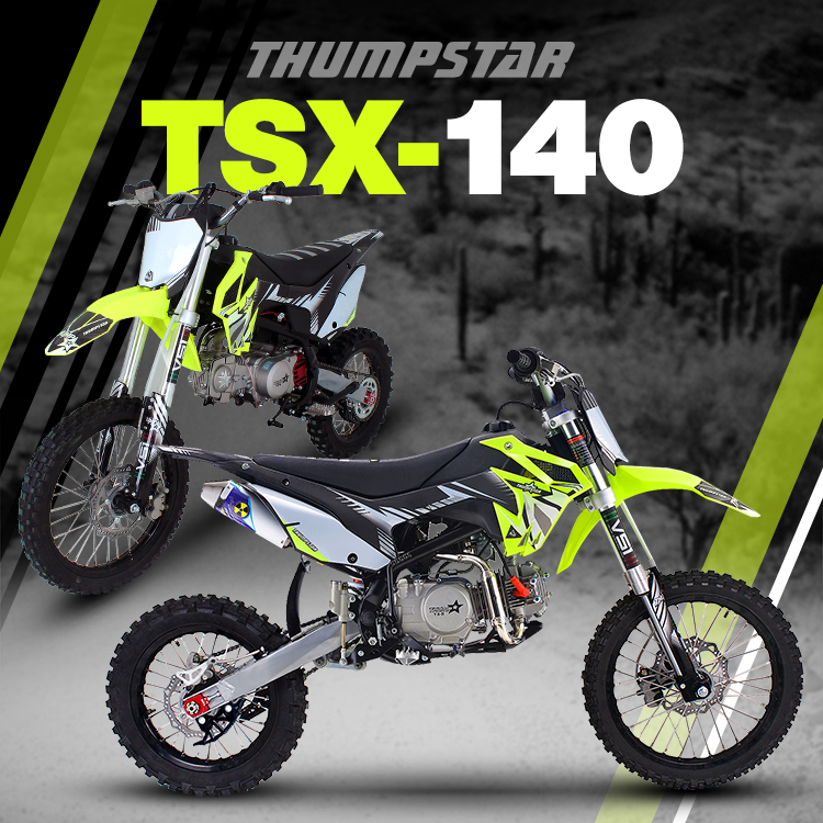 Thumpstar - TSX 140cc Dirt Bike Banner for Mobile